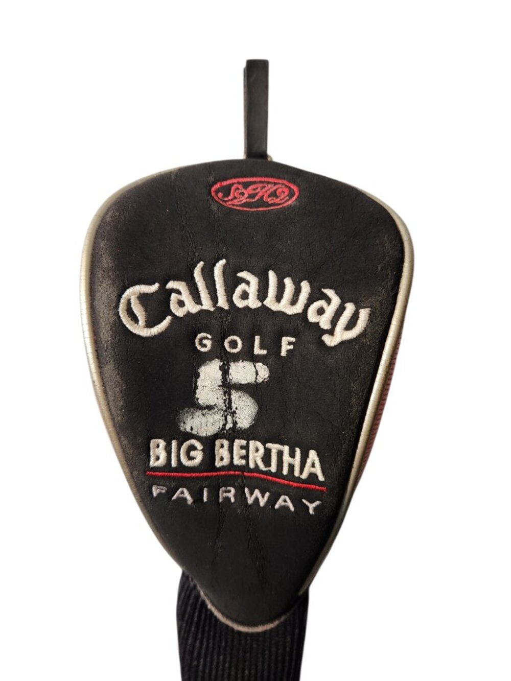 Callaway Golf Big Bertha Fairway Wood Headcover Head Cover Black Red
